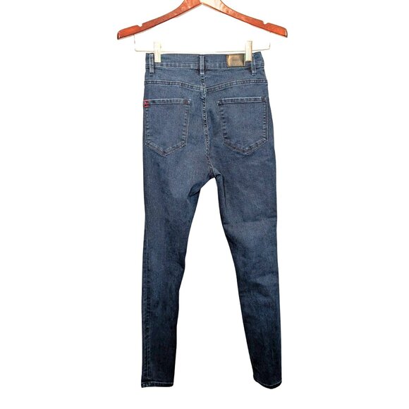 BDG Women's Jeans Size 25 Super High Rise Twig Skinny Ankle Dark Wash Denim - Picture 2 of 7